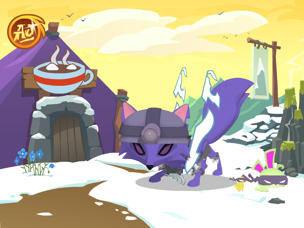 Animal Jam National Geographic Animal Jam Arctic Fox - Animal Jam Seal Looks - HD Wallpaper 