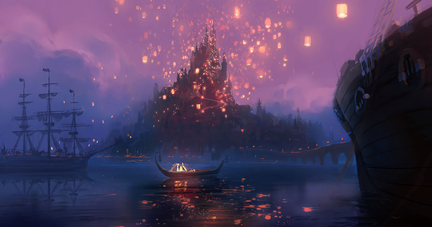 Tangled Desktop Background - HD Wallpaper 