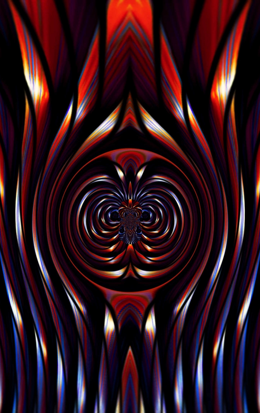 Fractal, Tangled, Wavy Pattern, Dark-shine, Wallpaper - Fractal - HD Wallpaper 