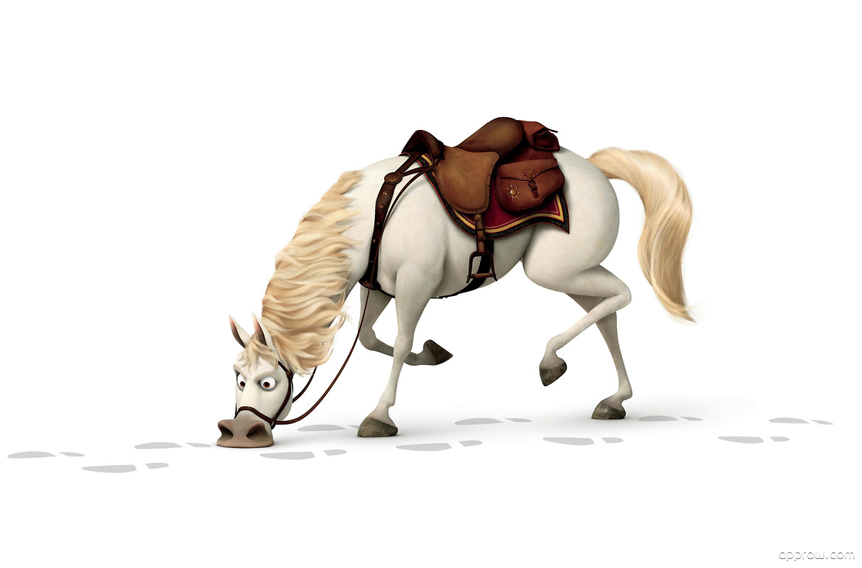 rapunzel and horse life size