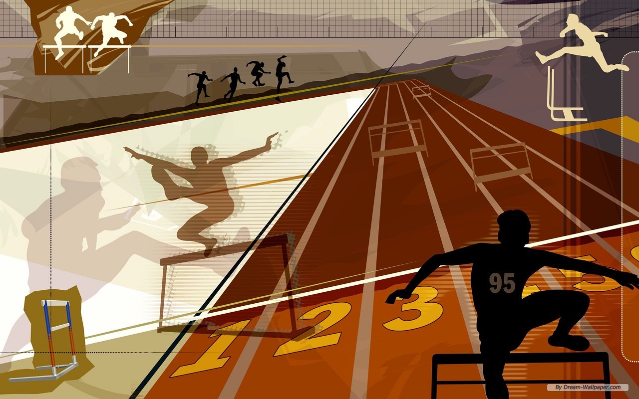 Free Sport Wallpaper - Track And Field Backgrounds - HD Wallpaper 