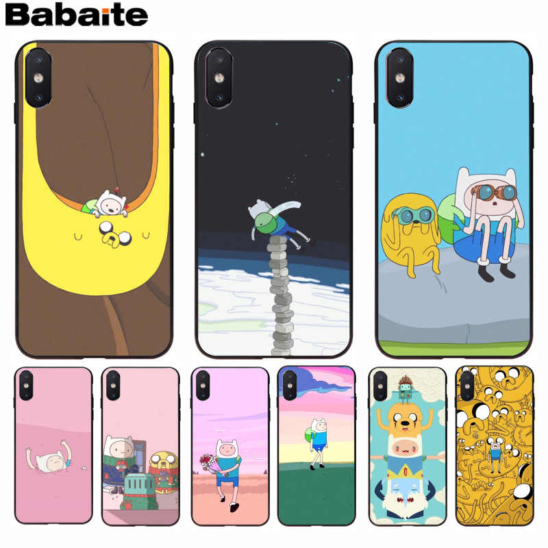 Babaite Adventure Time Beemo Bmo Jake Finn Chic Phone - Cartoon - HD Wallpaper 
