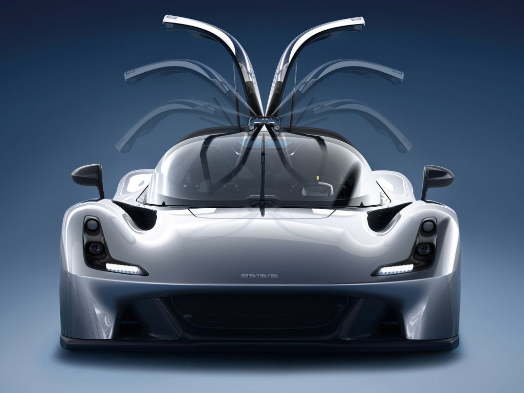 Dallara Stradale Concept Sports Car Wallpaper - Dallara Stradale Front View - HD Wallpaper 