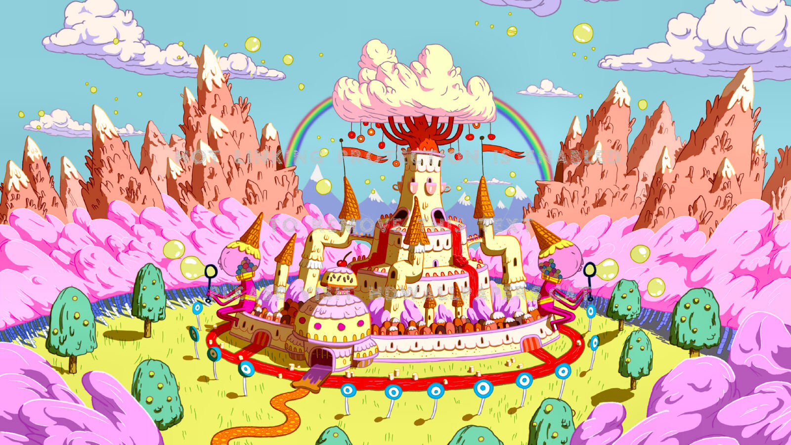 Candy Kingdom Jake Finn Princess Bubblegum - Adventure Time - HD Wallpaper 