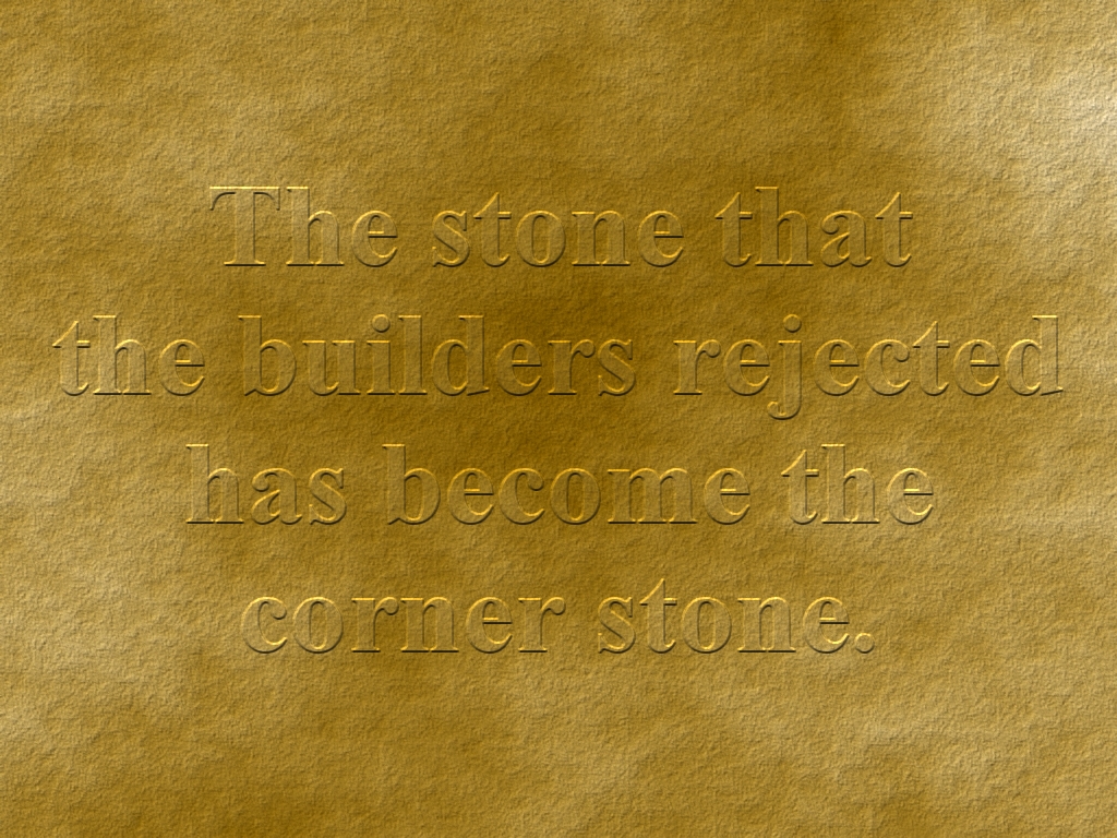 Corner Stone Christian Wallpaper Free Download - Calligraphy - HD Wallpaper 
