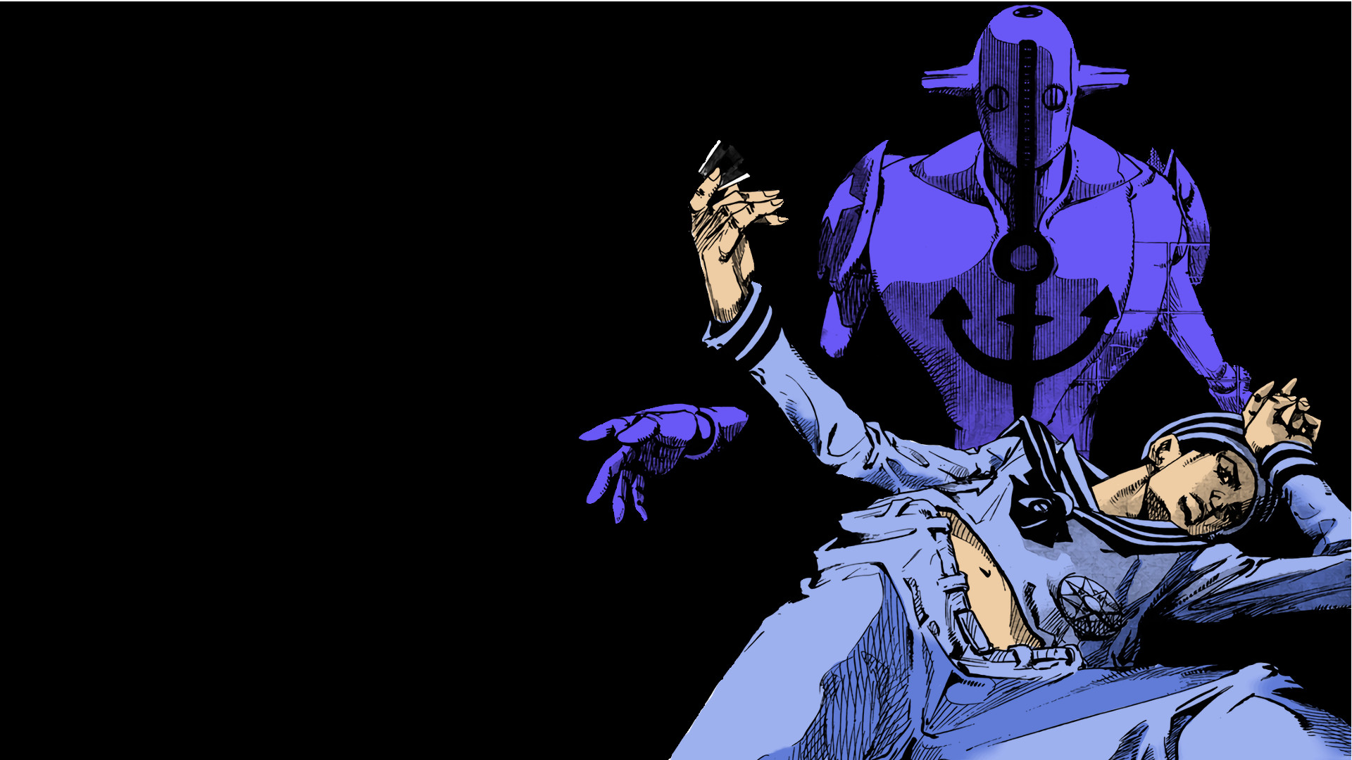 2 Gappy Hd Wallpapers - Jojo Wallpaper Minimalist - HD Wallpaper 