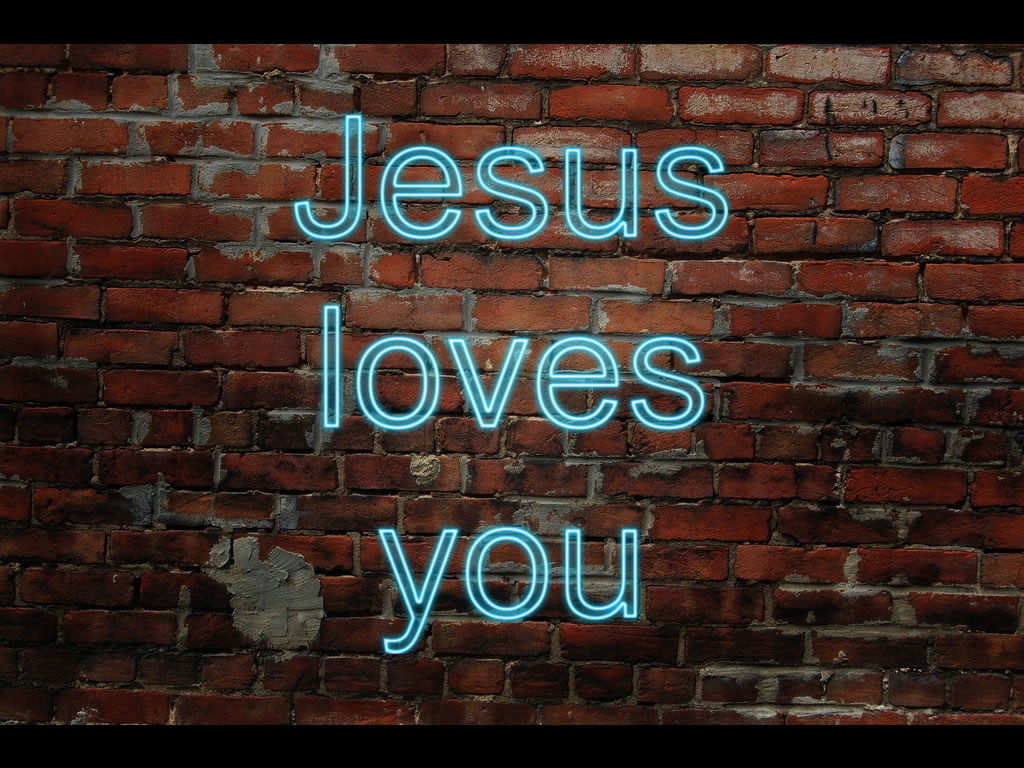 Jesus Loves You Christian Wallpaper Free Download - Jesus Loves You Wallpaper Hd (1024x768)
