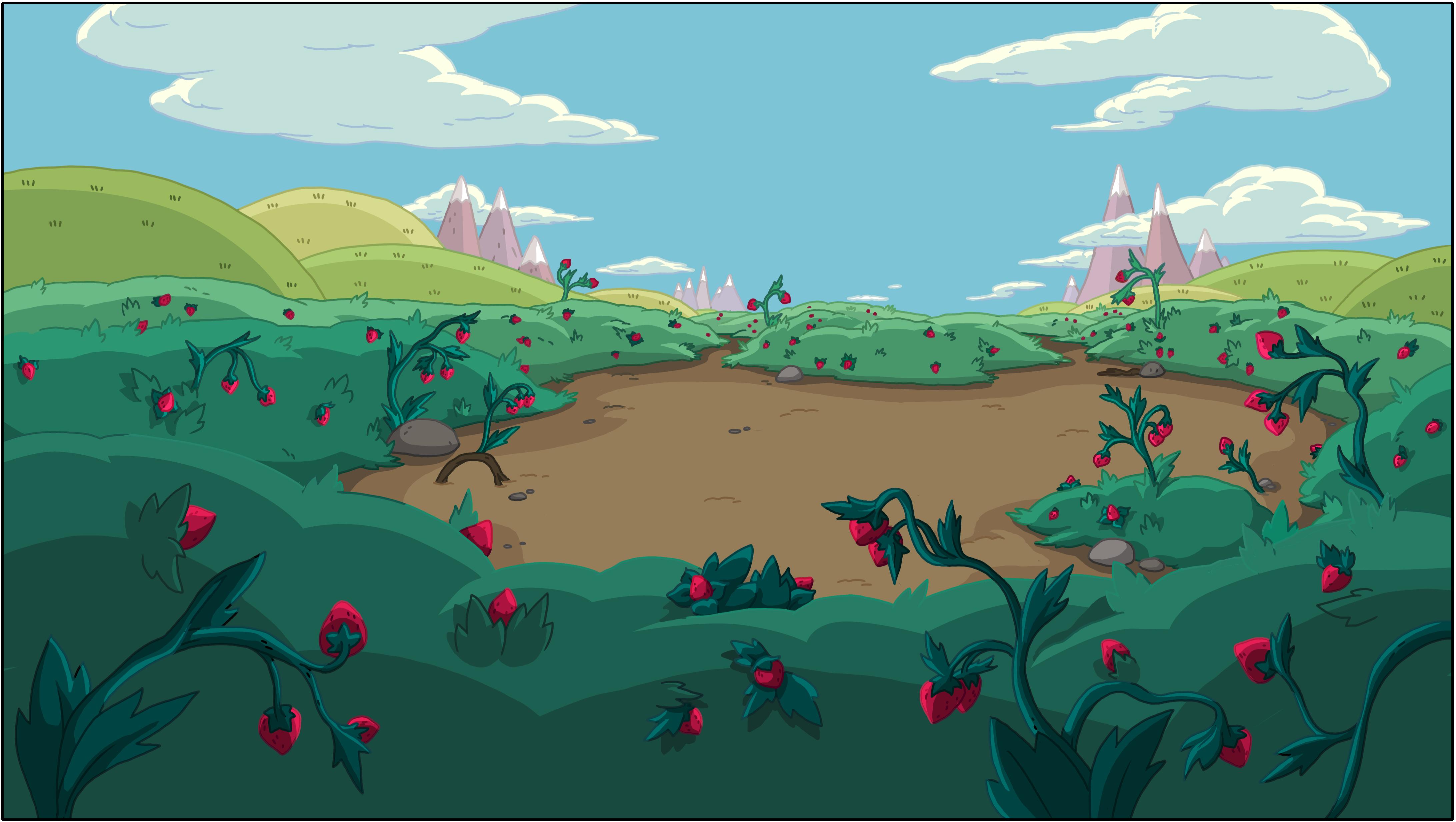 Adventure Time Background Scenery - HD Wallpaper 