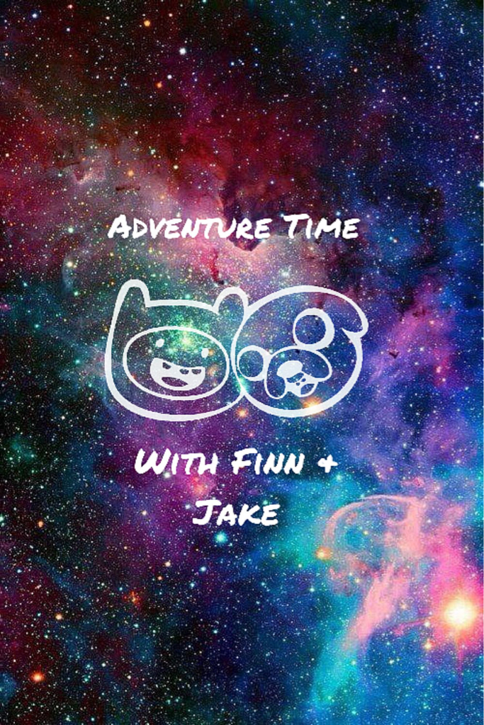 Wallpaper Image - Finn And Jake Galaxy - HD Wallpaper 