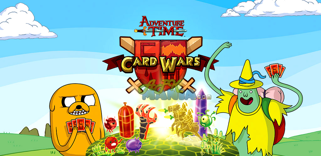 Adventure Time Card Wars Background - HD Wallpaper 