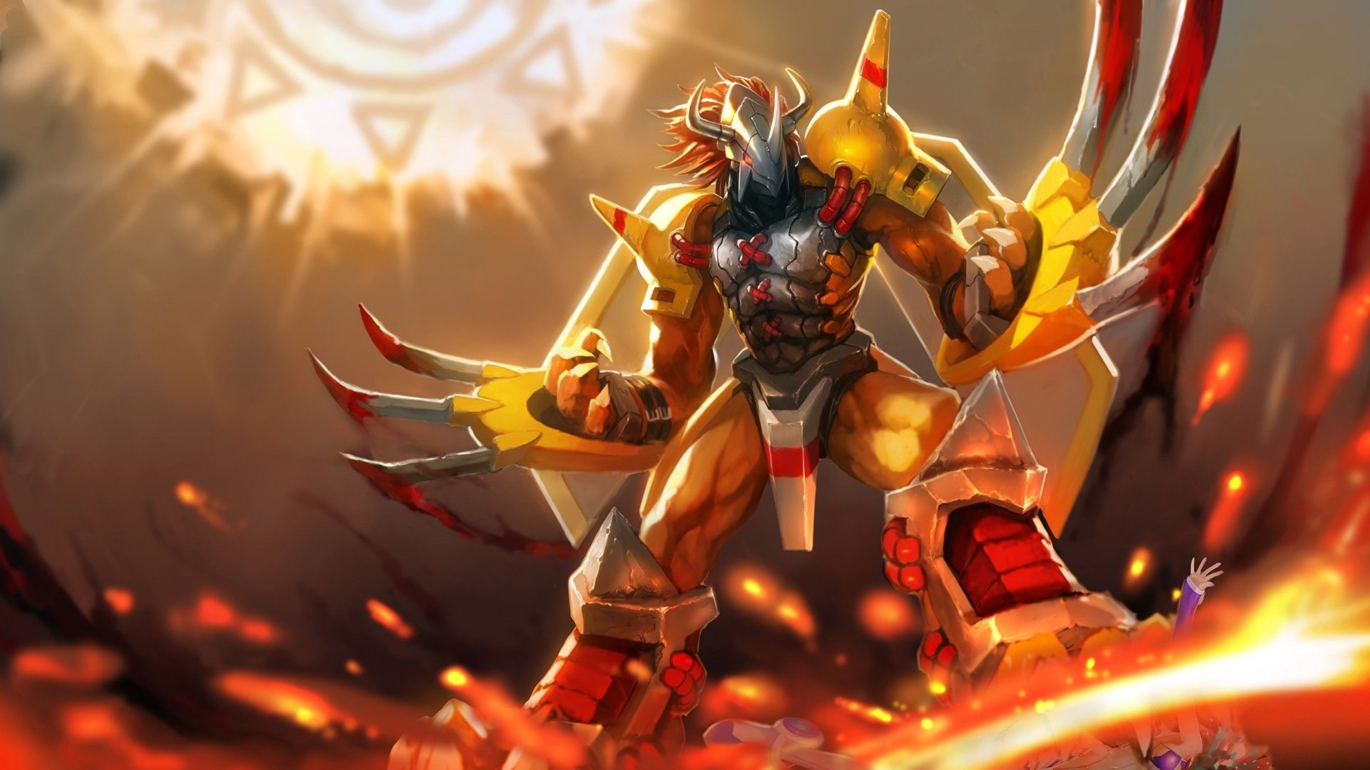 Digimon Wargreymon - HD Wallpaper 