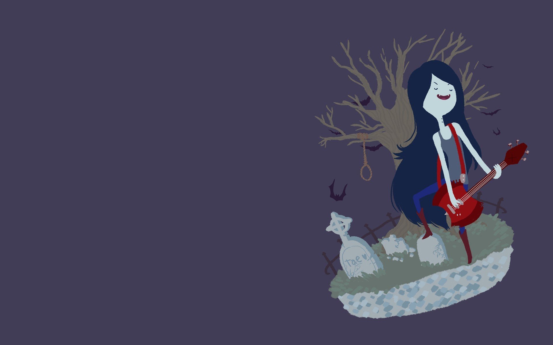 Adventure Time Desktop Wallpaper Marceline - HD Wallpaper 