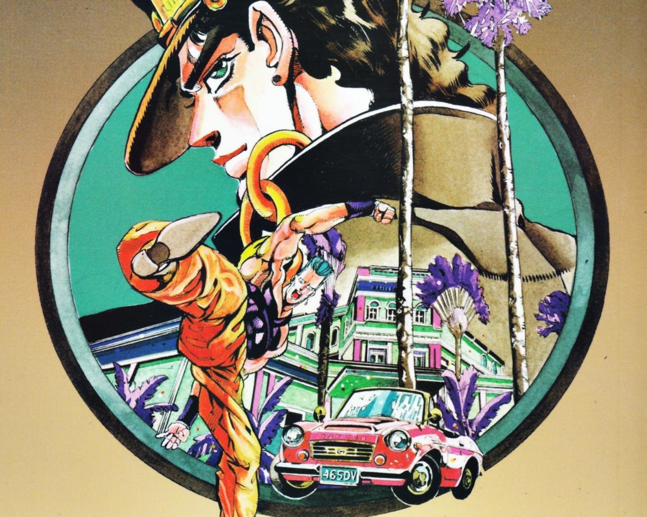 High Resolution Jojo S Bizarre Adventure Hd Wallpaper - Jojo's Bizarre Adventure - HD Wallpaper 