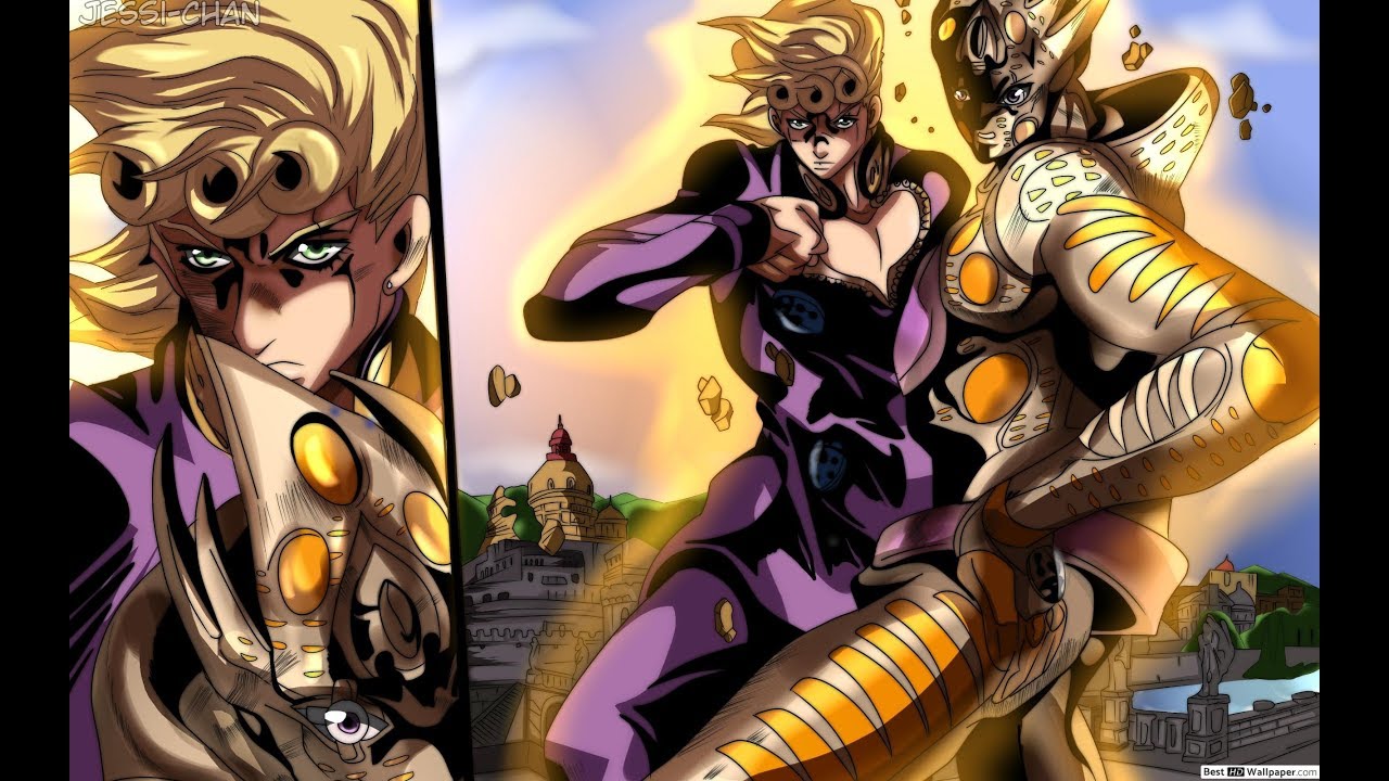 Giorno And Gold Experience Requiem 1280x720 Wallpaper Teahub Io