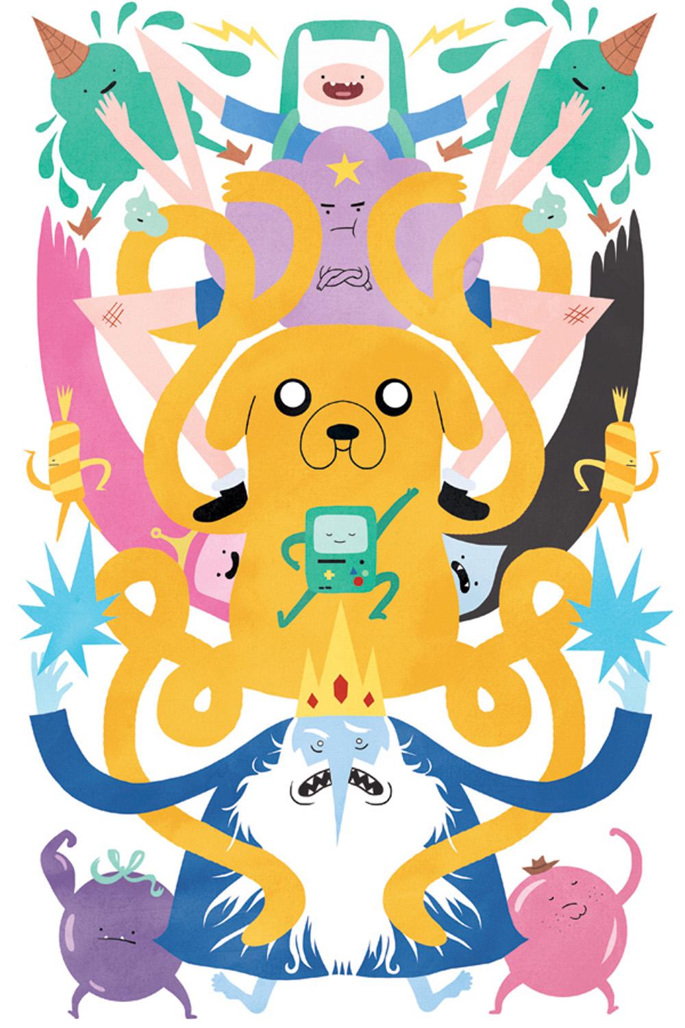 Adventure Time Wallpaper For Iphone - HD Wallpaper 