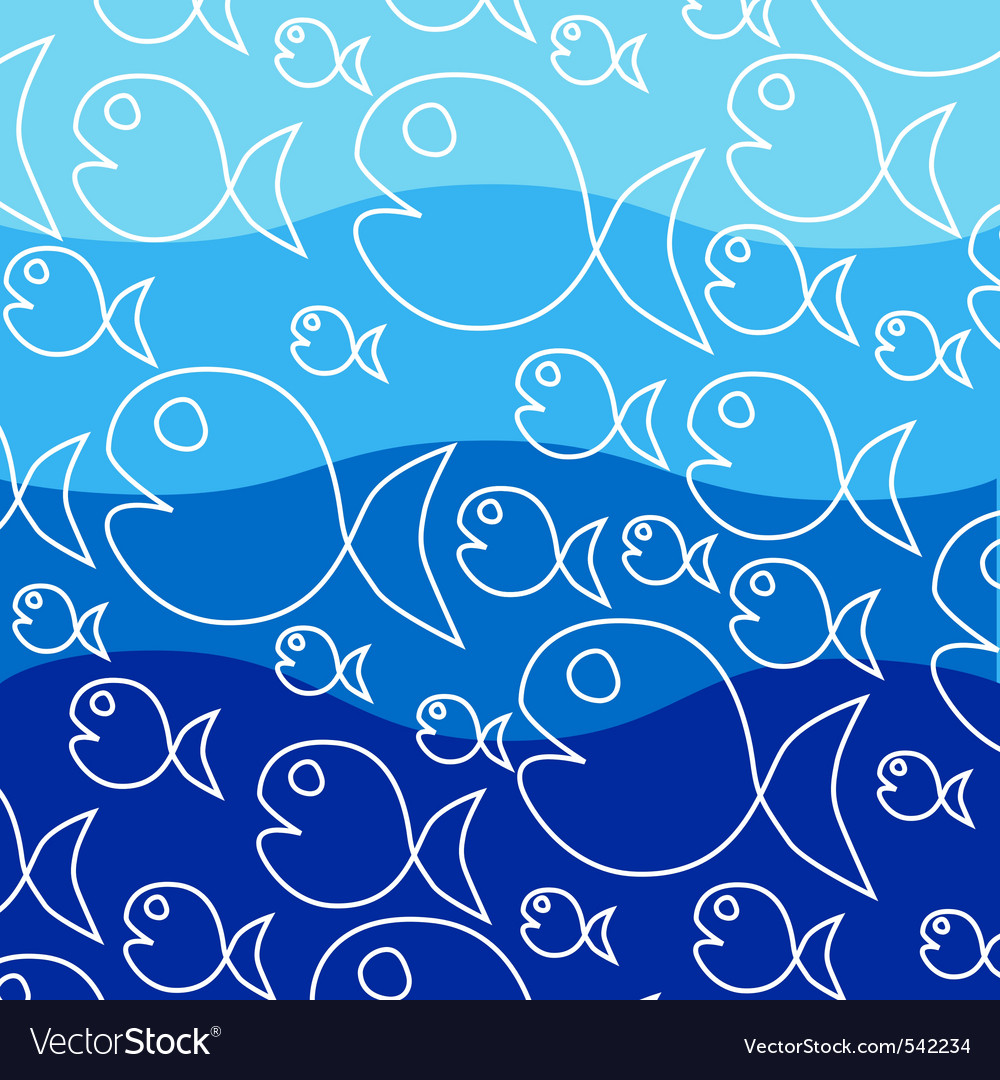 Fish Vector - HD Wallpaper 