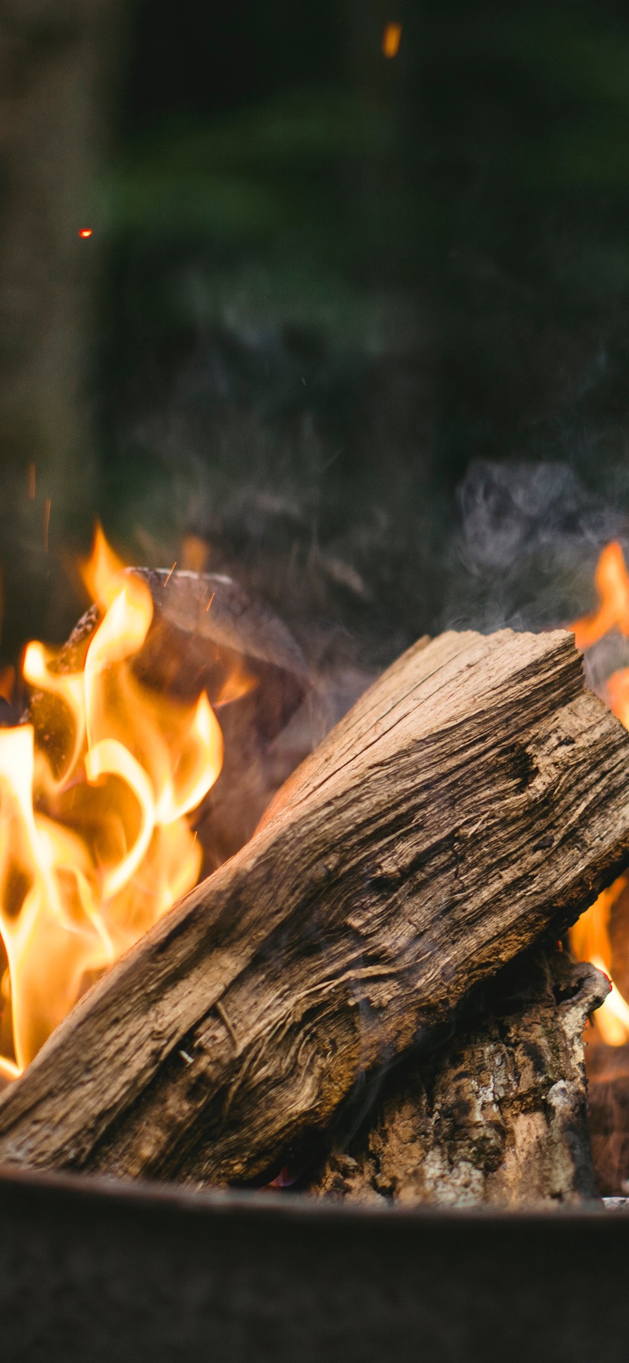 Iphone Wallpaper Firewood, Fire, Flame, Bonfire - Fire Wallpapers Real Images Of Bonfire - HD Wallpaper 
