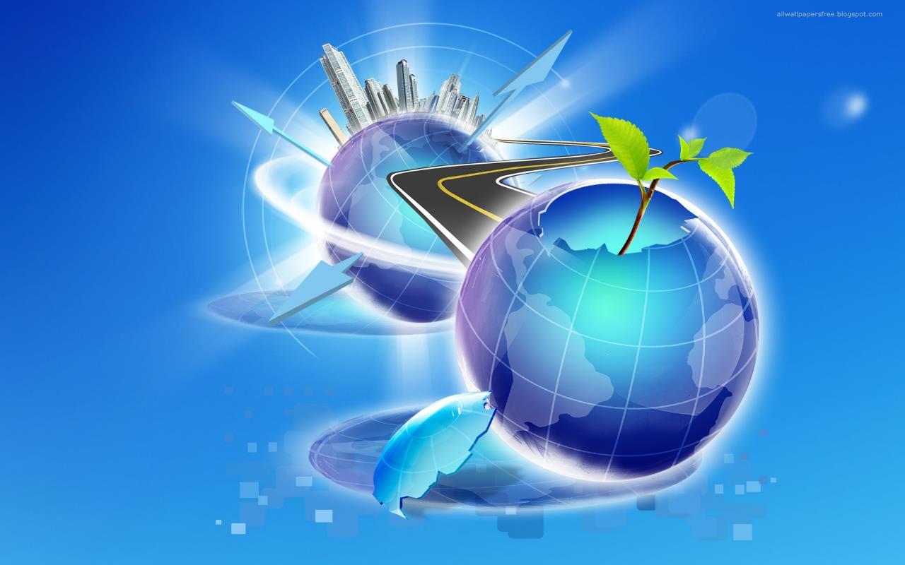 Free Vector Wallpaper Art Earth 01 - 3d Graphics - HD Wallpaper 