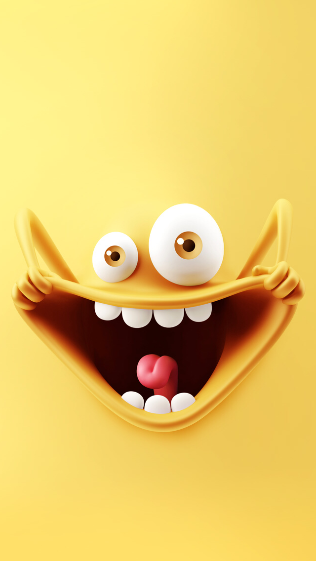 Funny Face Wallpaper Iphone - HD Wallpaper 