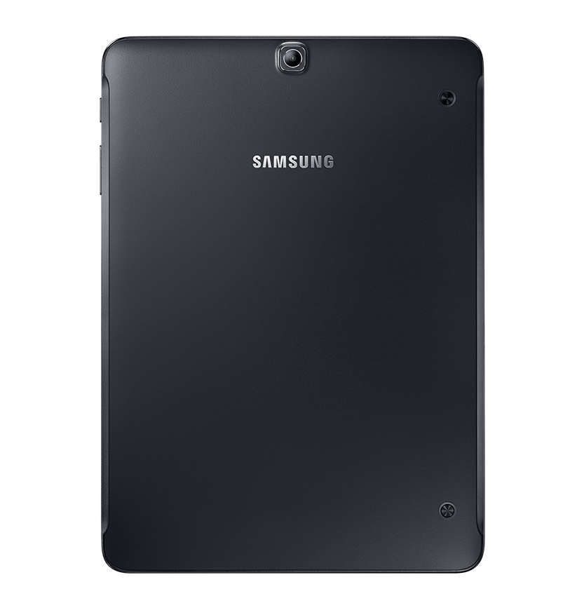 Back-view Of Black Galaxy Tab S2 - Tablet T815 - HD Wallpaper 