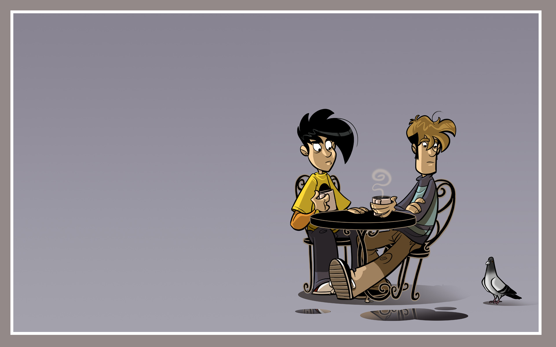 Penny Arcade Birds Are Weird Wallpaper - Penny Arcade Birds Are Weird - HD Wallpaper 