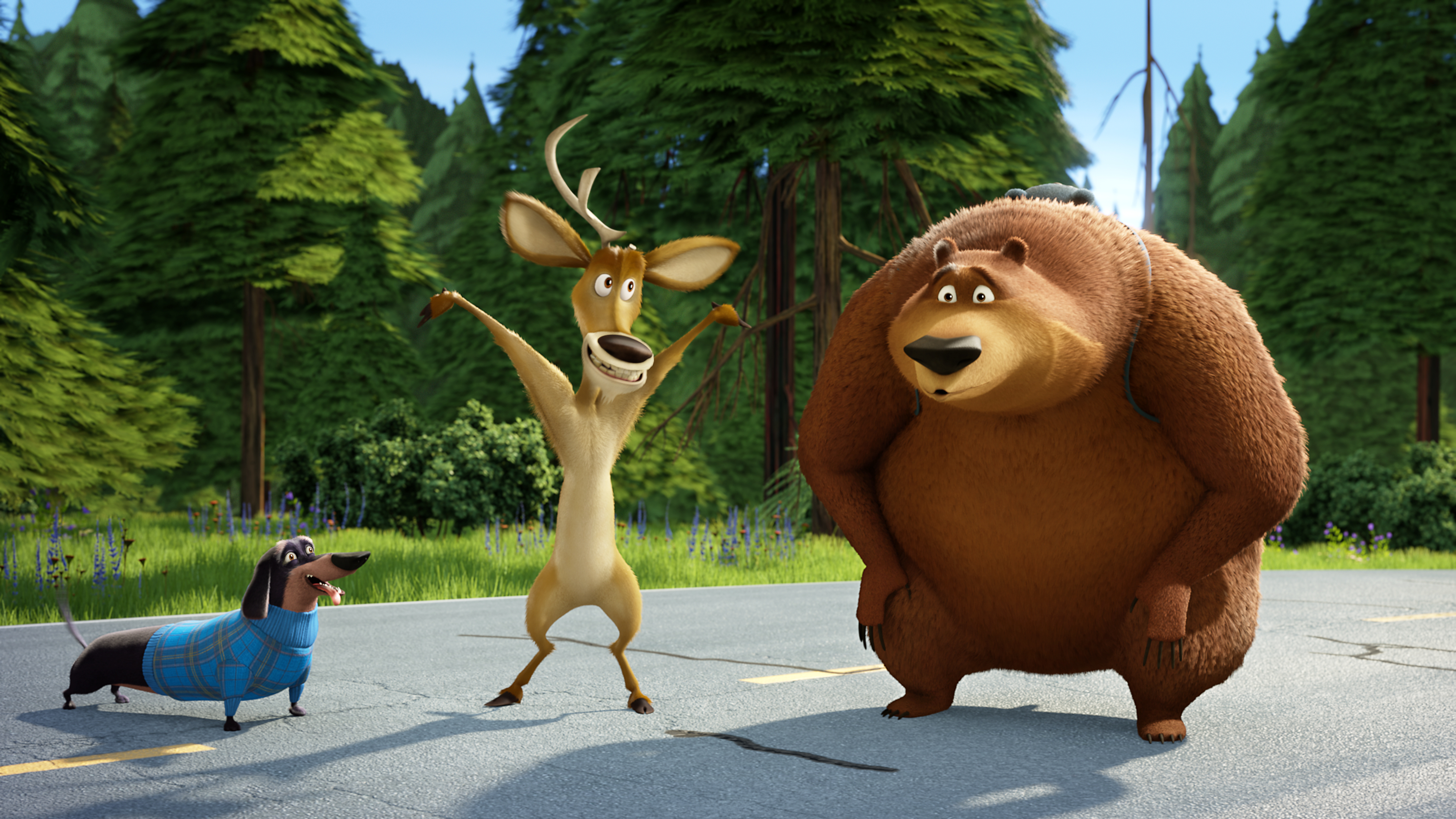 Hq Open Season - Elliot Boog And Mr Weenie - HD Wallpaper 