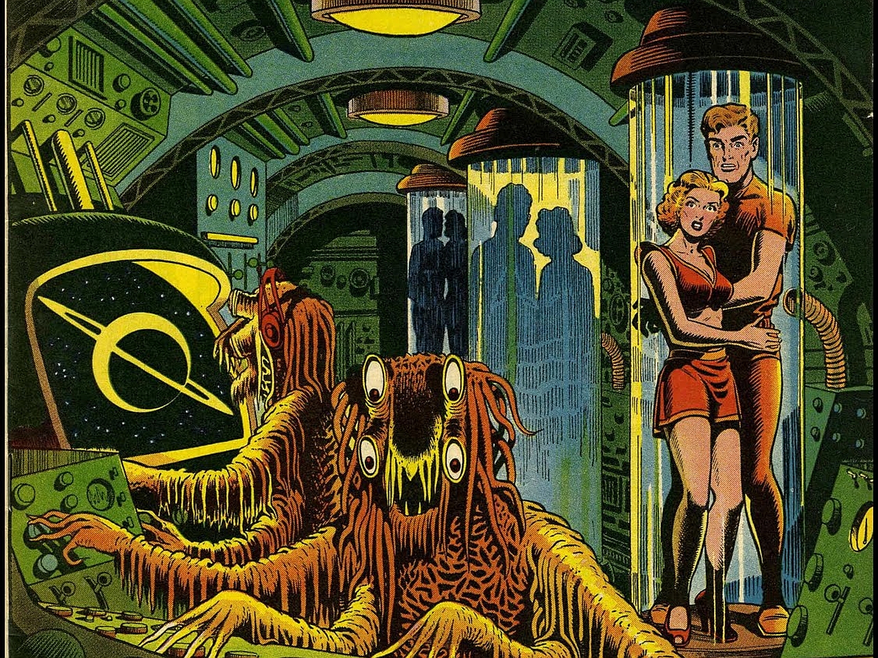 Nice Wallpapers Weird Fantasy 1280x959px - Weird Fantasy Comic Covers - HD Wallpaper 