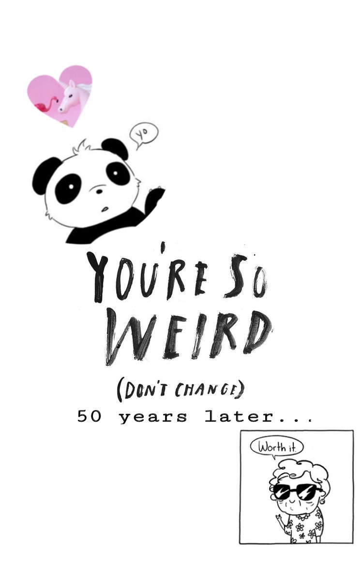 Phone Wallpaper Weirdo Image - Cute Wallpapers For Weirdos - HD Wallpaper 