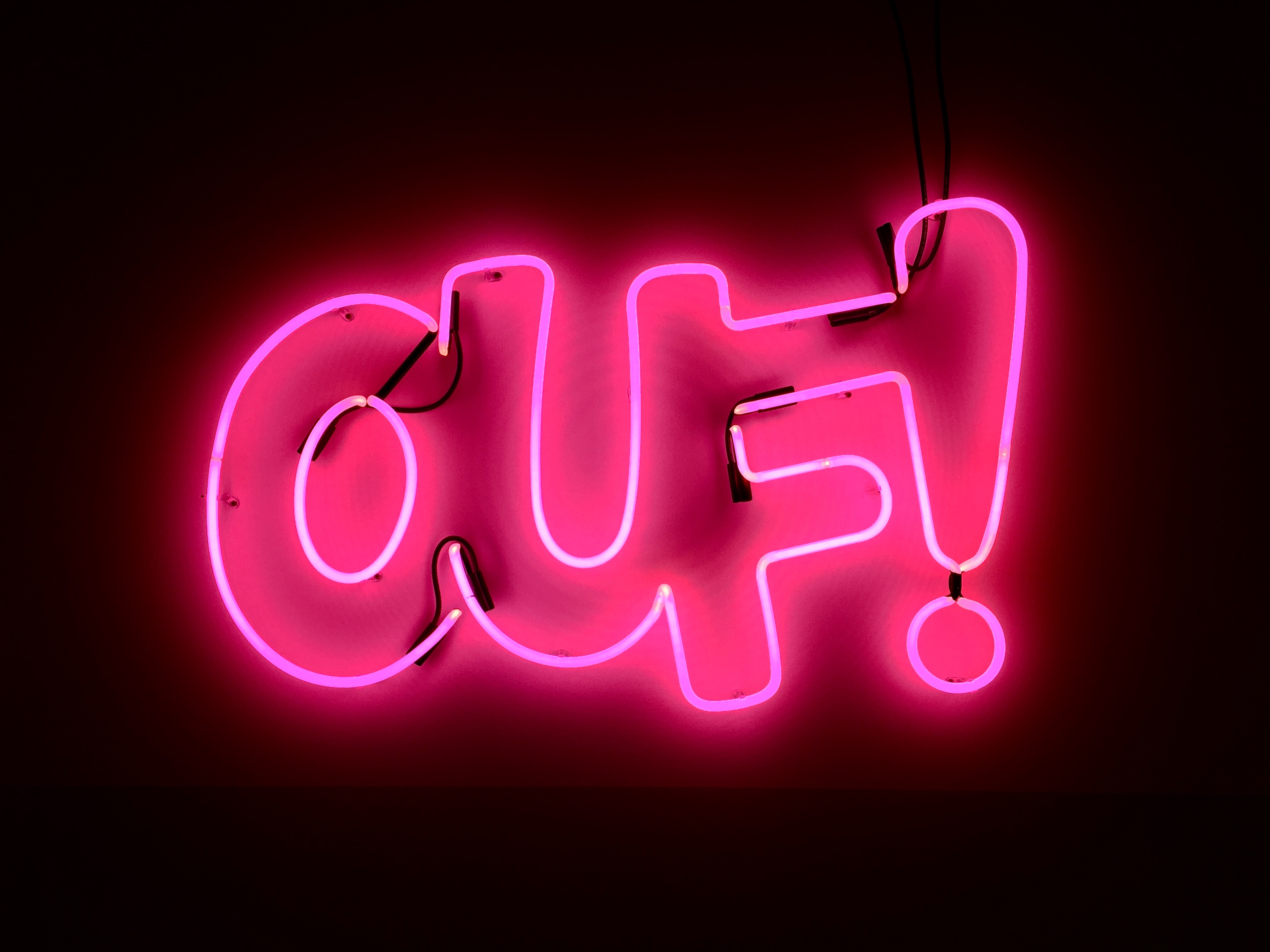 Ouf Light Signage, Ouf Neon Light Signage, Neon Sign, - Neon Sign - HD Wallpaper 