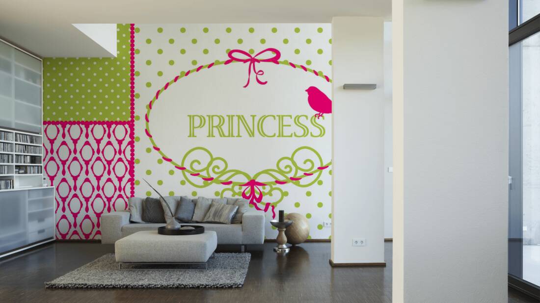 Livingwalls Photo Wallpaper Border Princess - HD Wallpaper 