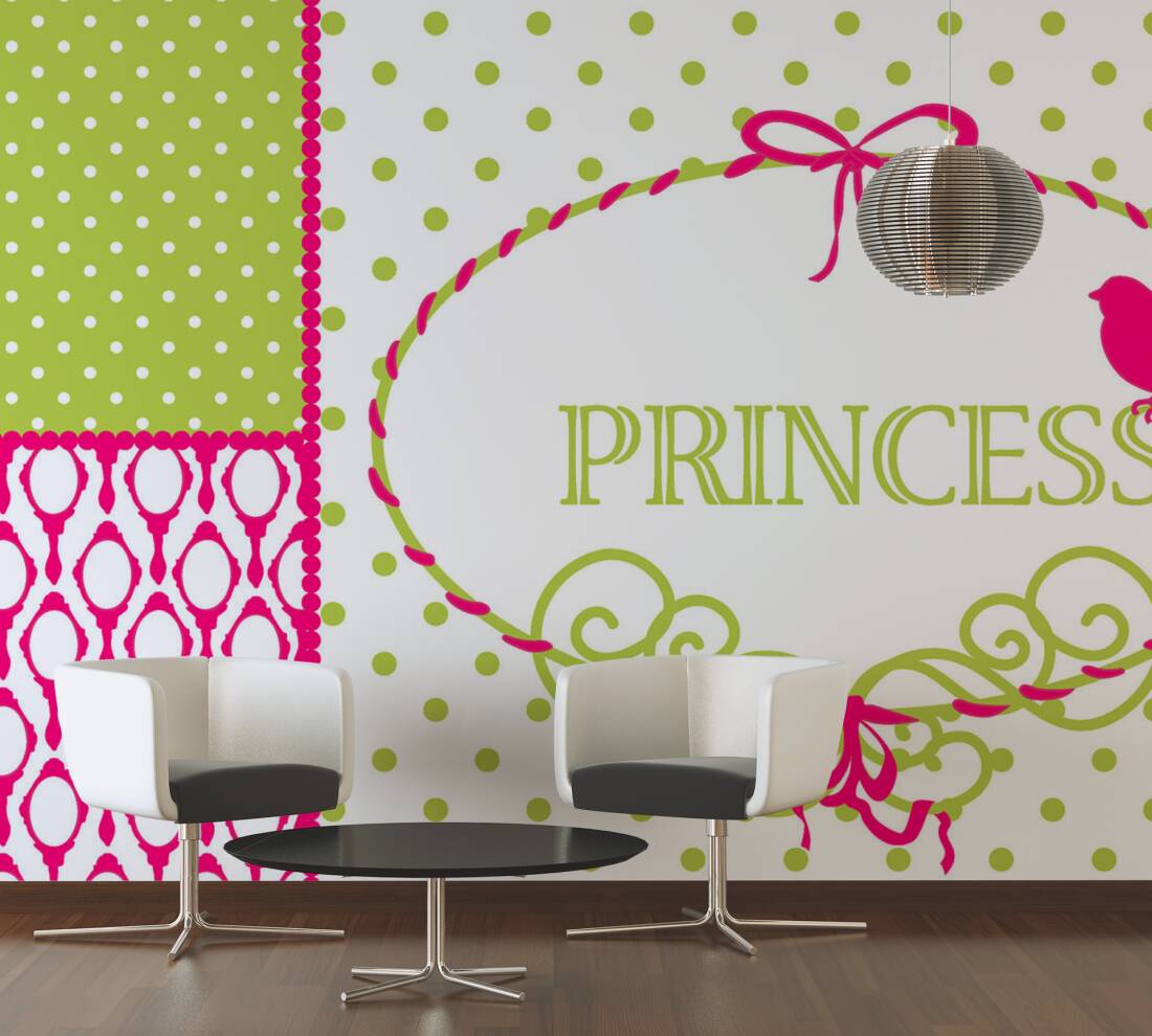 Livingwalls Photo Wallpaper Border Princess - Creation Linen Style 36633 3 - HD Wallpaper 