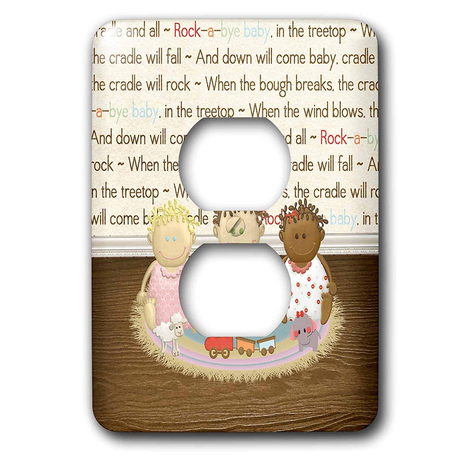 3drose Lsp 192621 6 Three Babies Of The World In Room - HD Wallpaper 