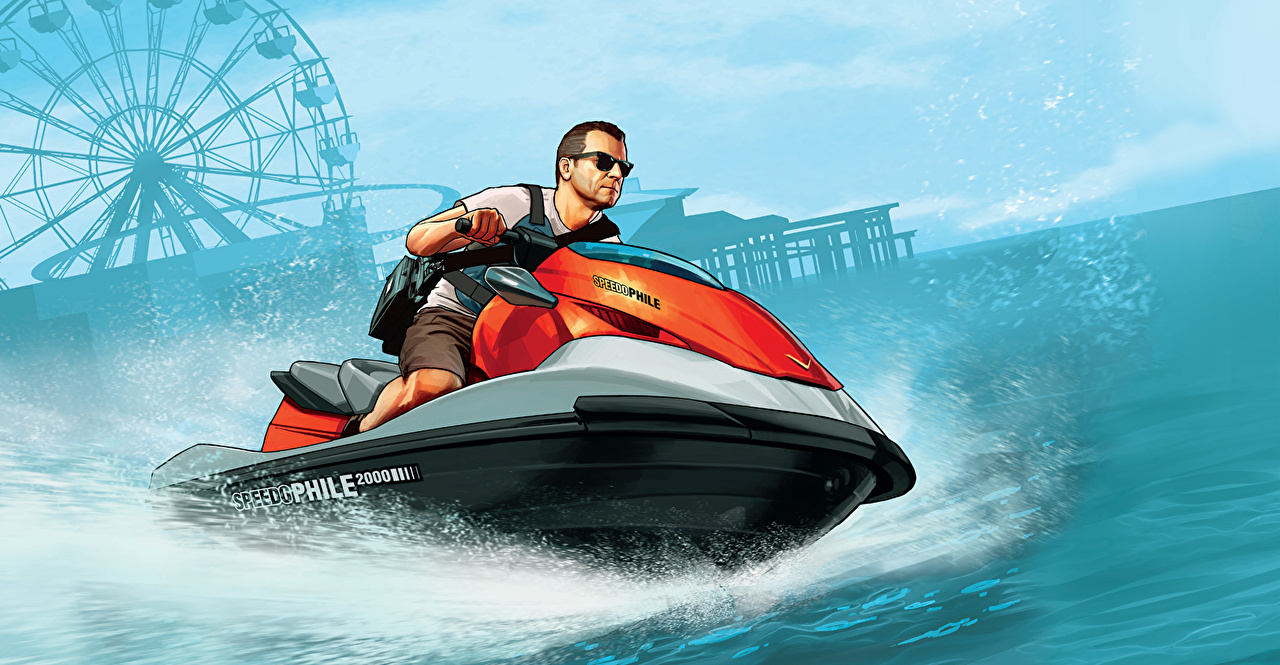 Grand Theft Auto V - HD Wallpaper 