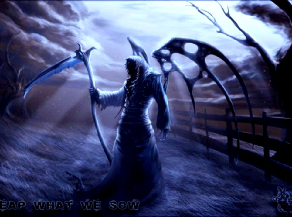 Grim Reaper Angel Of Death Grimm Reper Grim Reaper - Angel Of Death Wallpaper Hd - HD Wallpaper 