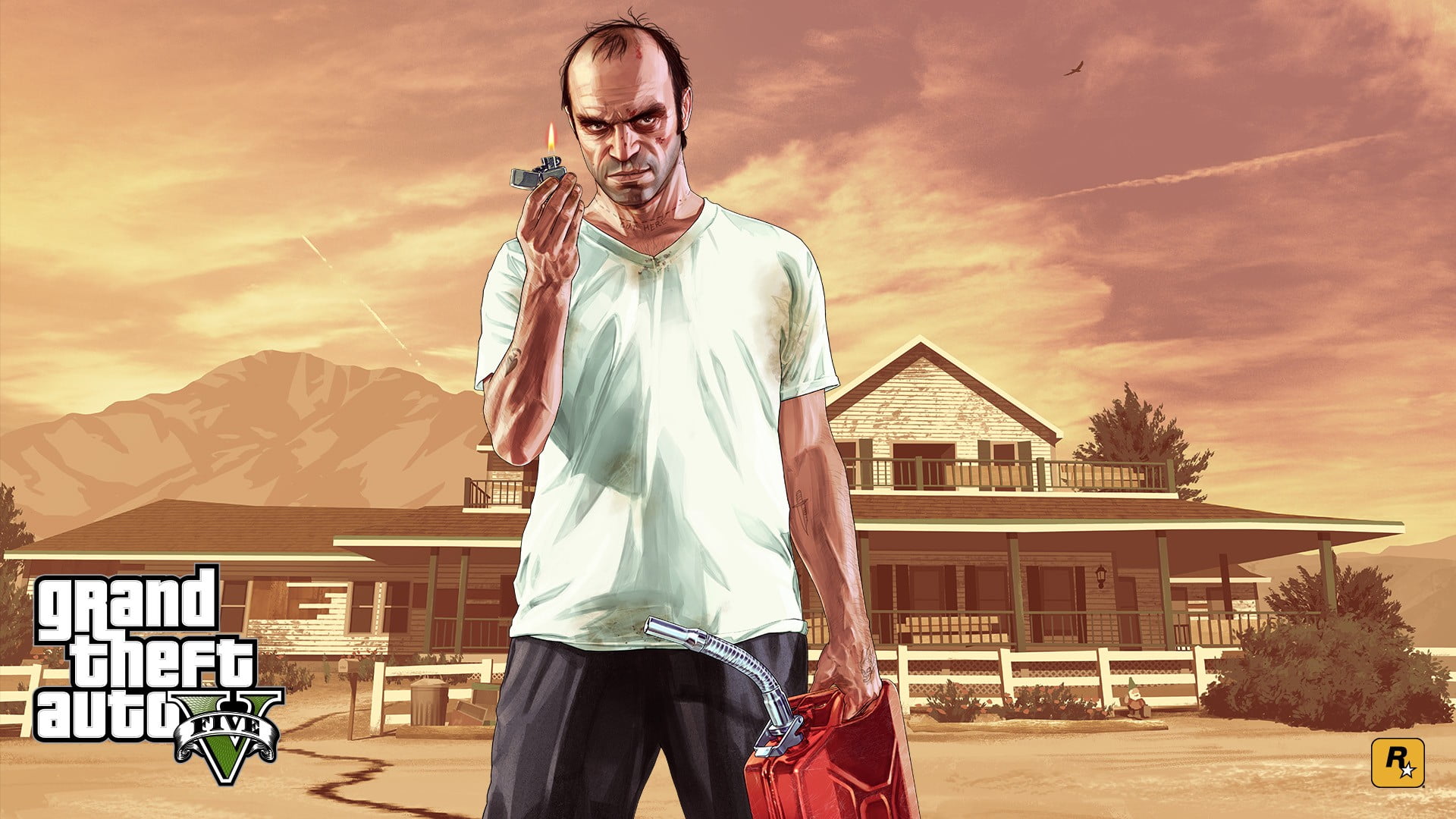 Gta V Trevor Wallpaper Hd - HD Wallpaper 