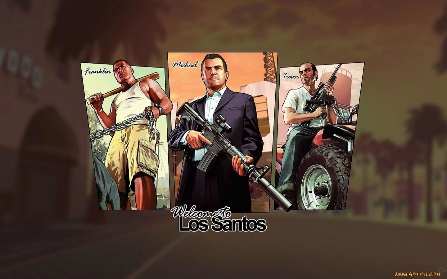Best Grand Theft Auto V Wallpaper Id - Gta 5 - HD Wallpaper 