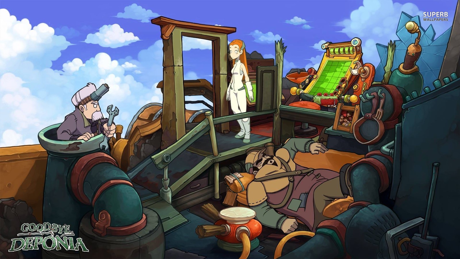 Goodbye Deponia - HD Wallpaper 