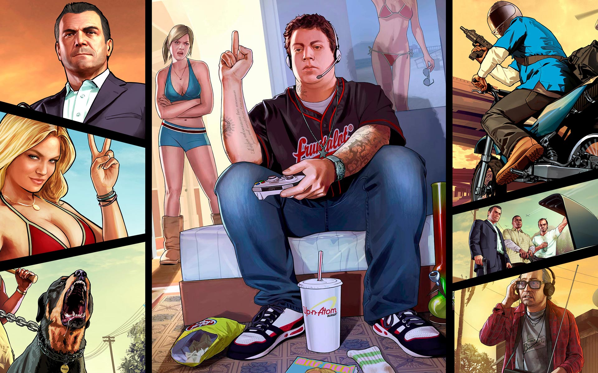 Grand Theft Auto Hd Wallpapers - Grand Theft Auto Ad - HD Wallpaper 