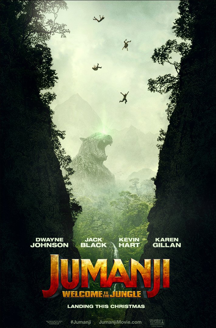 Jumanji Welcome To The Jungle Hd From Gallsource Com - Jumanji Welcome To The Jungle Poster - HD Wallpaper 