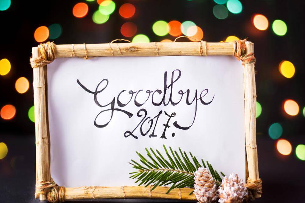 Goodbye 2017 Wallpaper New Year - New Year - HD Wallpaper 