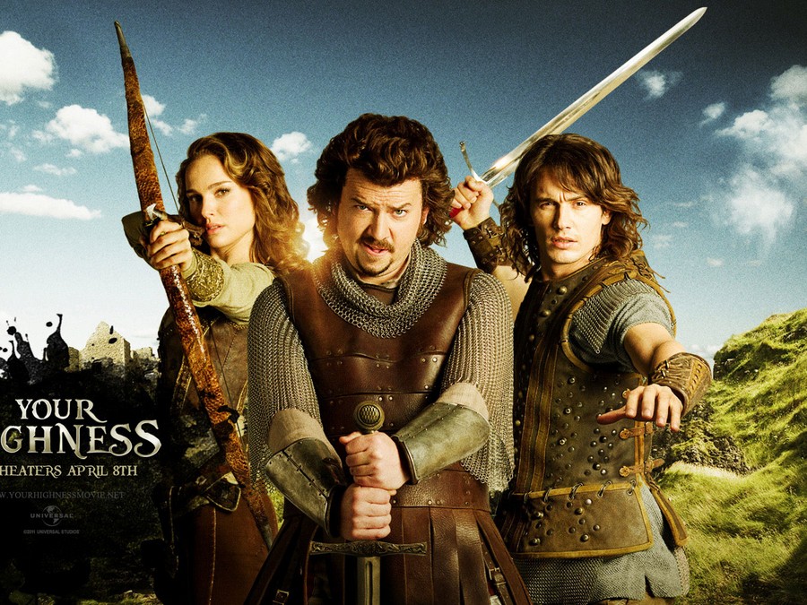 Wallpaper Your Highness, James Franco, Danny Mcbride, - Your Highness Movie Poster - HD Wallpaper 
