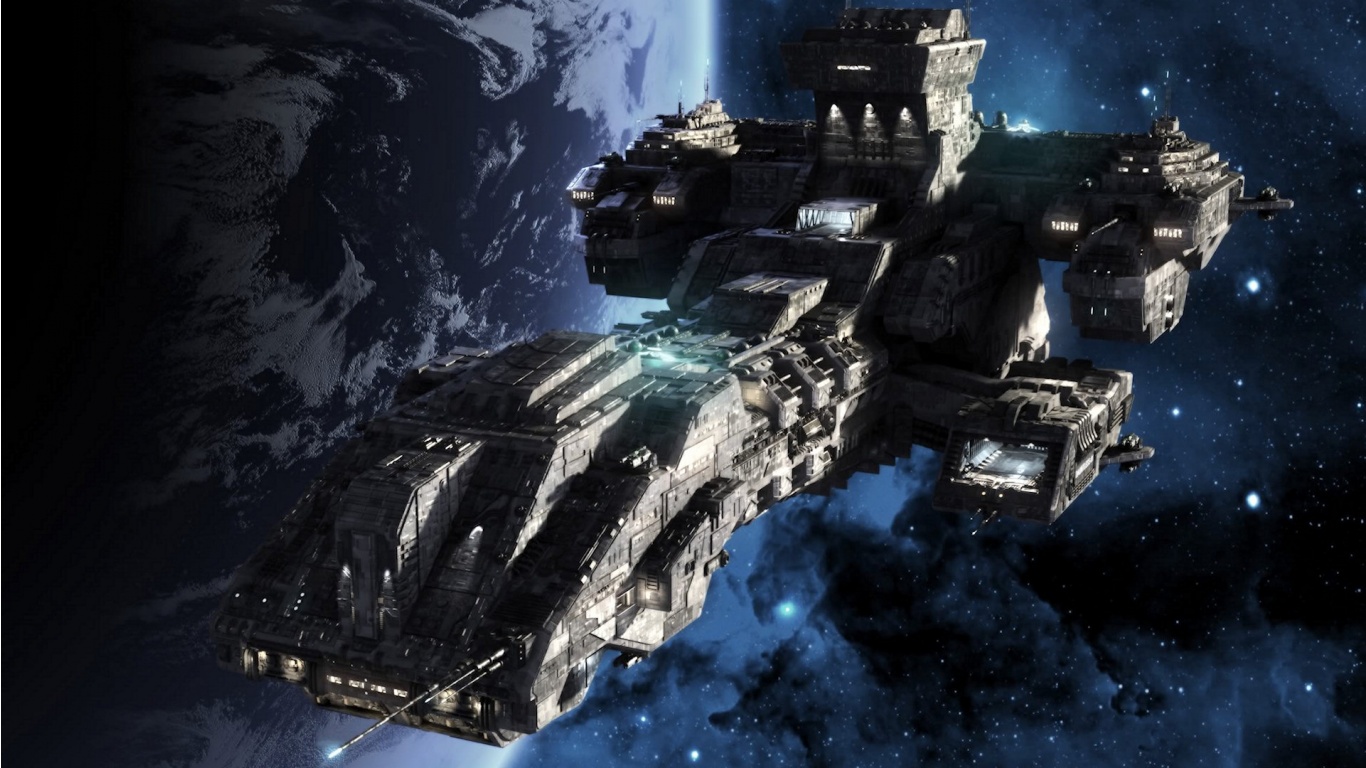 Stargate Ship - HD Wallpaper 