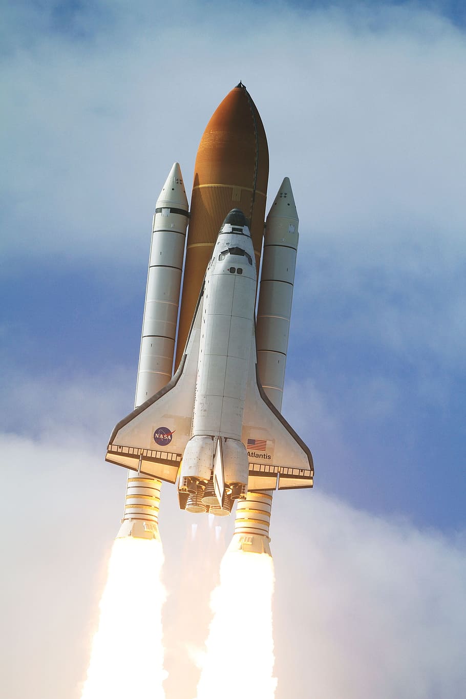 Space Shuttle Flying On Sky, Liftoff, Launch, Spacecraft, - Space Rocket Png Transparent - HD Wallpaper 