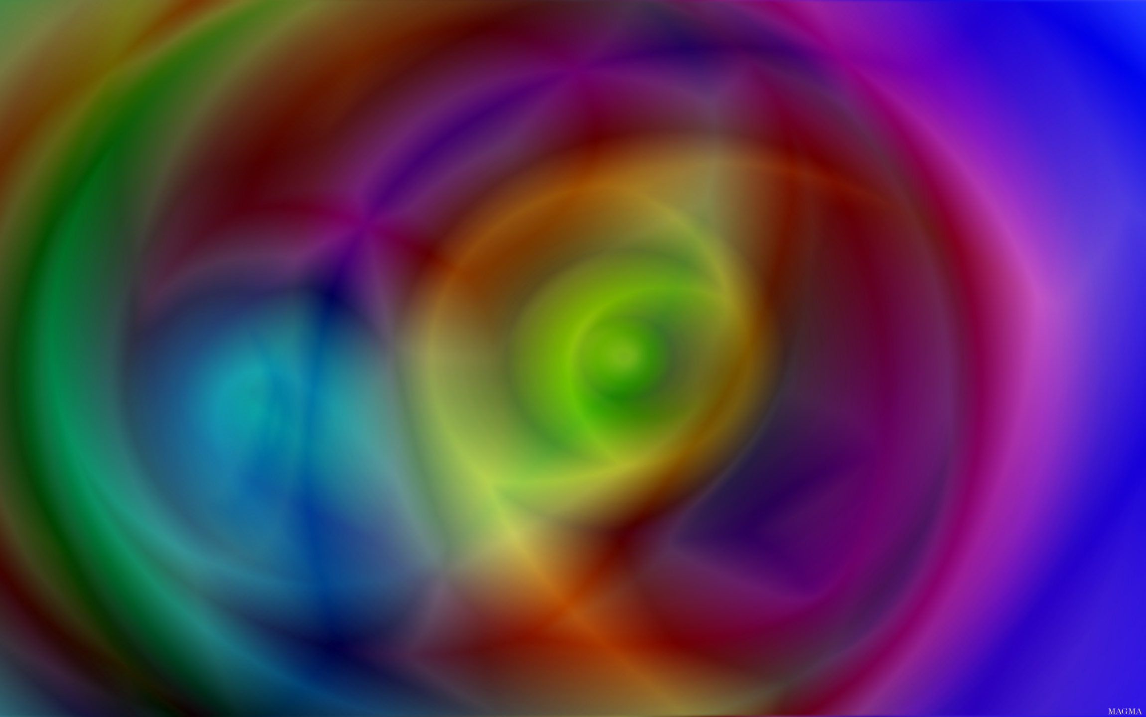 Trippy Space Background - Circle - HD Wallpaper 