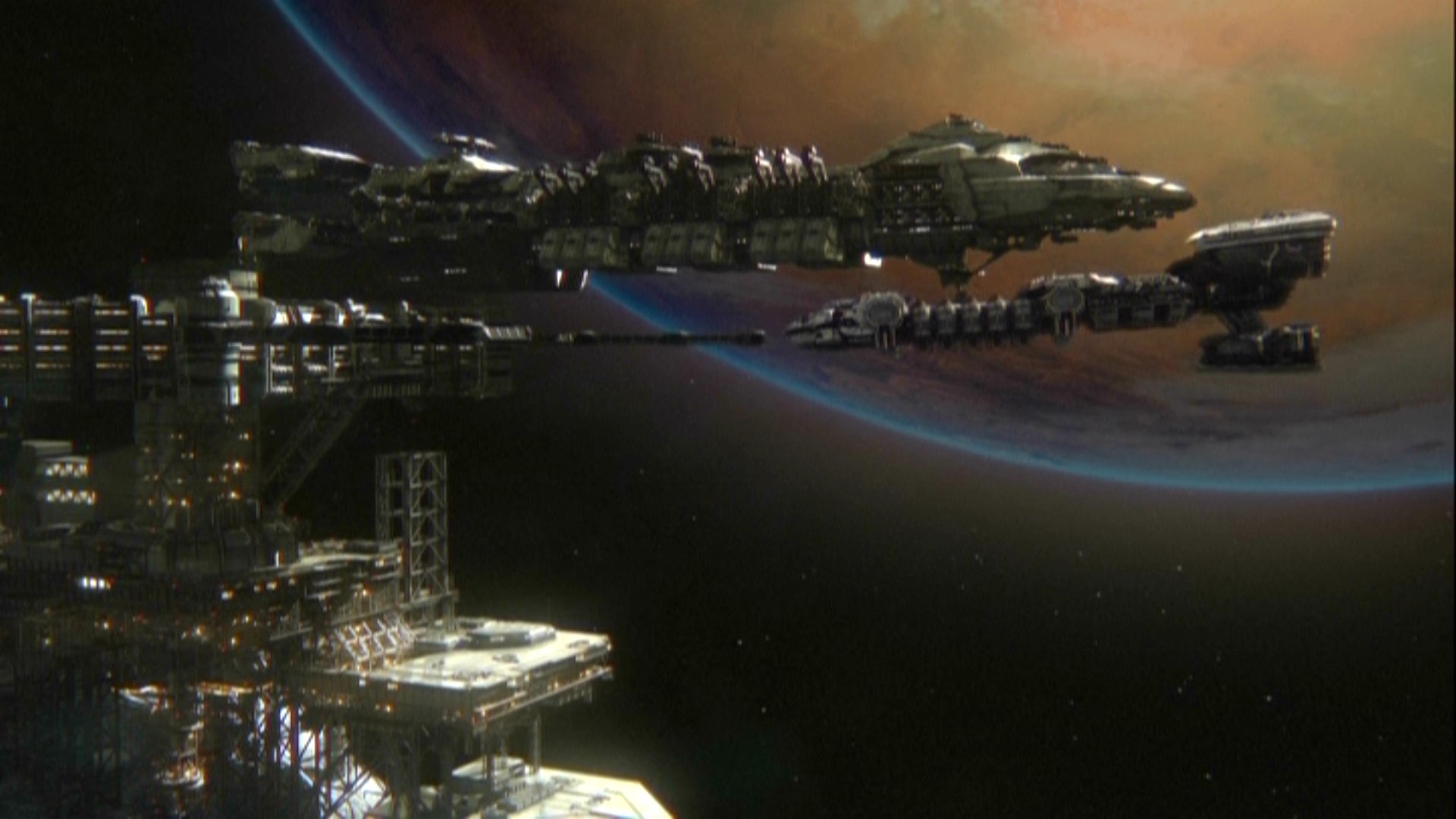 Awesome Starship Troopers - Movie Starship Troopers Ships - HD Wallpaper 