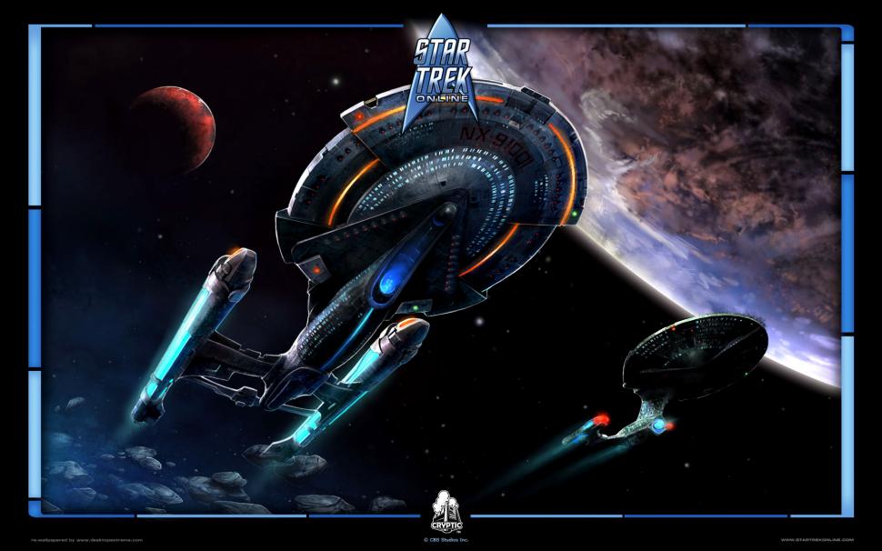 Star Trek Enterprise Starship Hd Wallpaper,video Games - Star Trek Discovery Theme Windows 10 - HD Wallpaper 