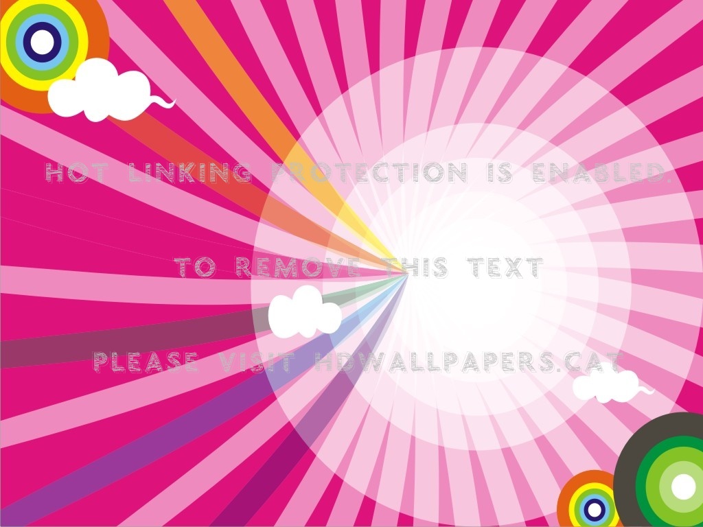 Funk Colours Abstract Rainbow - Circle - HD Wallpaper 