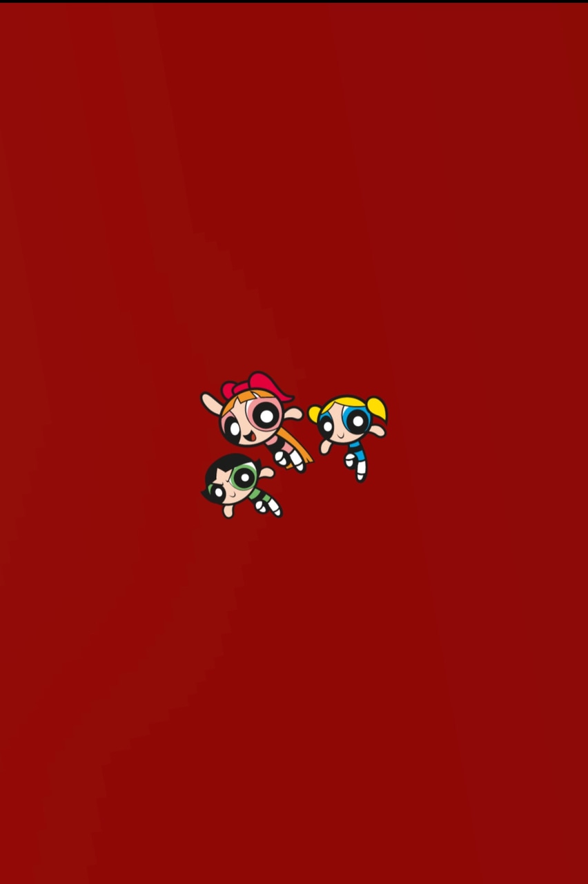 Cartoon, Red, And Wallpaper Image - Powerpuff Girls - 852x1280 Wallpaper -  