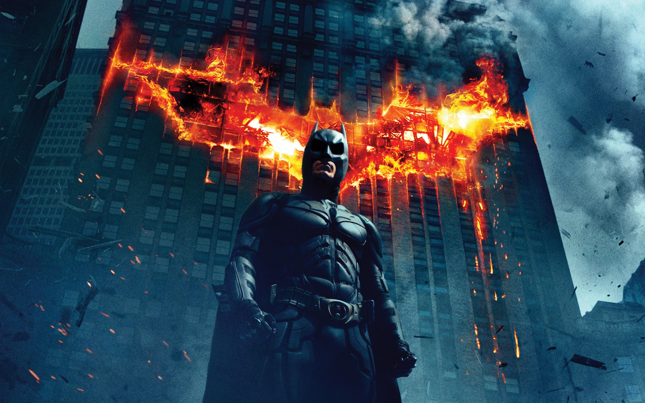 Batman The Dark Knight Background - HD Wallpaper 