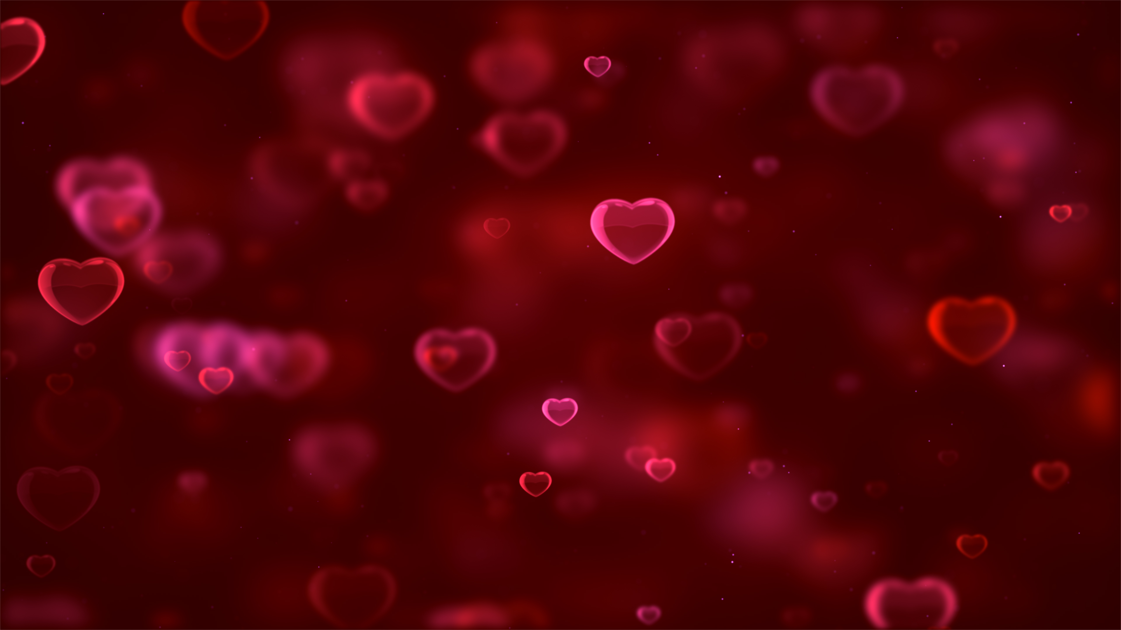 Love Hearts Red Background 4k Wallpapers Love Red Background Hd
